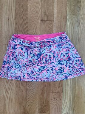 💕💕Lilly Pulitzer Pink Multi-Color Swirl Skirt